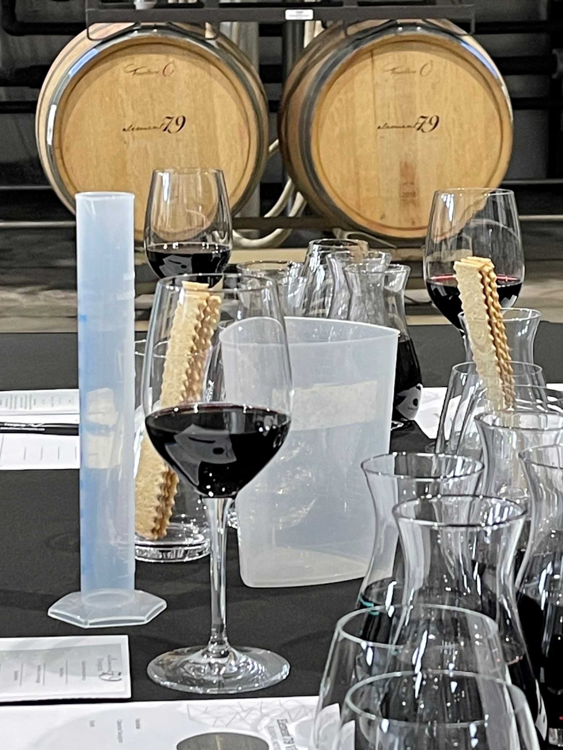 Brunch and Blending 11 cropped wine blending activity set up